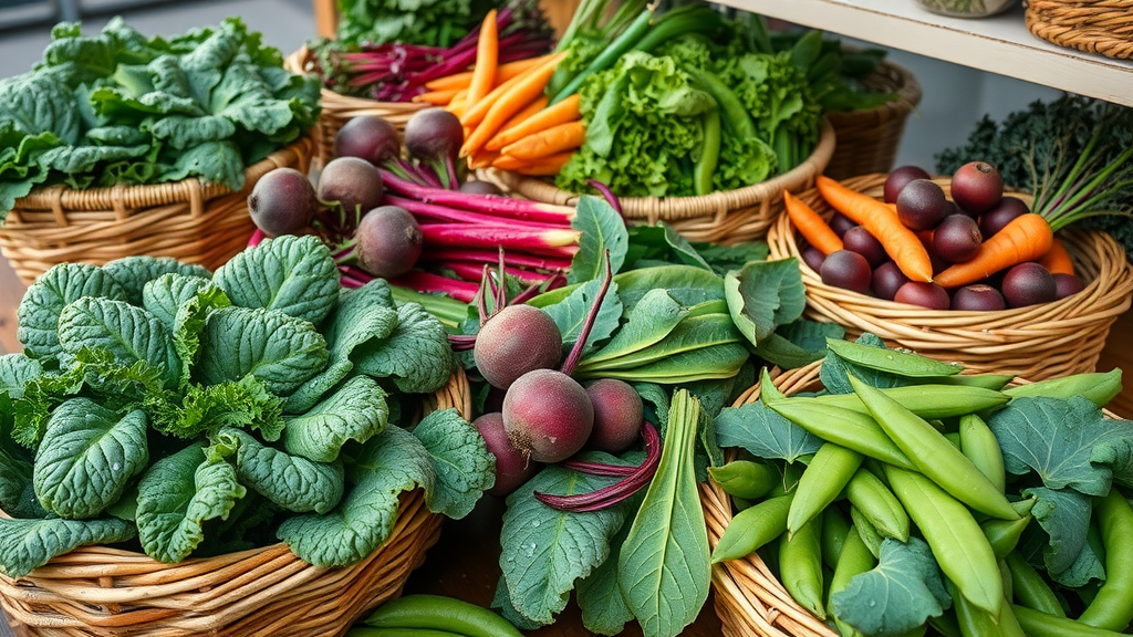 drought-tolerant winter vegetables kale swiss chard carrots beets fava beans for dry winter gardening