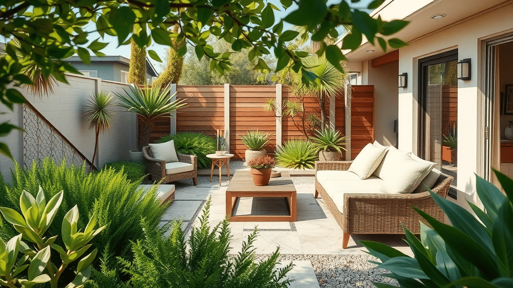 landscape design san diego ca contemporary backyard with modern seating and lush greenery